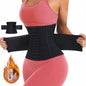 Treinador de Cintura: Waist Trimmers Waist Trainer Belt Adjustable Back Support Post Partum Belt Workout Belly Band Sports Girdles for Women Men Body Shaper